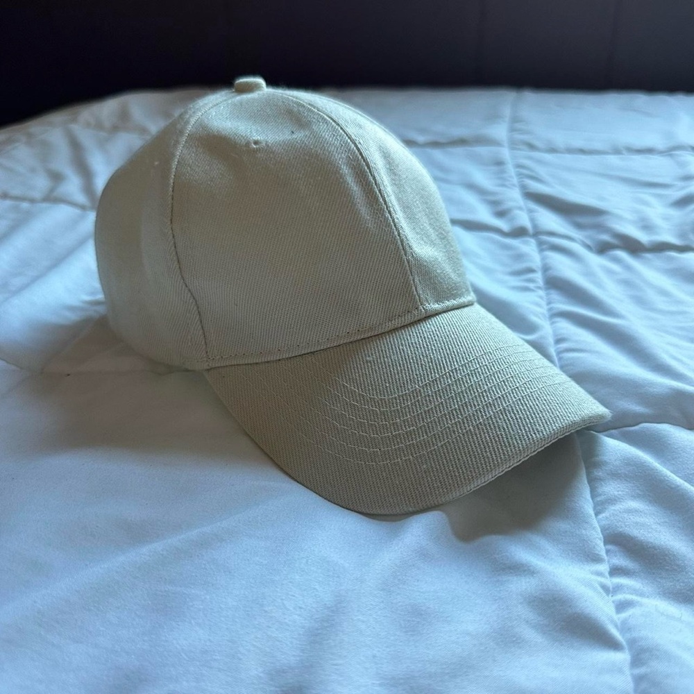 Cream Baseball Cap